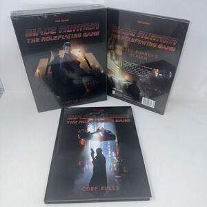 Blade Runner RPG Lot New Starter Set Game Runners screen Core Rules